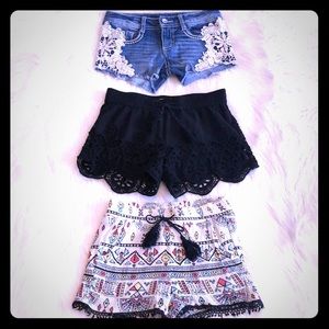 IMPERIAL STAR girls shorts size 7